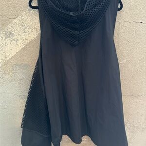 Igor black tunic top